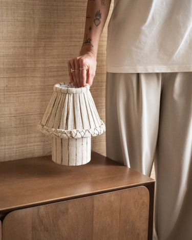 Table Lamp Shiva Linen - Things I Like Things I Love