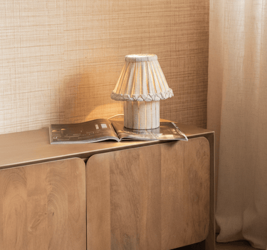 Table Lamp Shiva Linen - Things I Like Things I Love