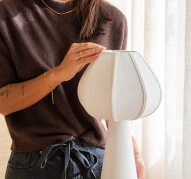 Table Lamp Sorella Linen - Things I Like Things I Love