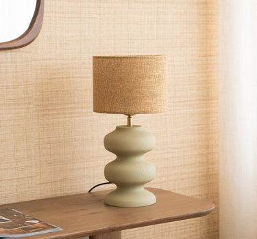 Table Lamp Soroca Aiko Green - Things I Like Things I Love