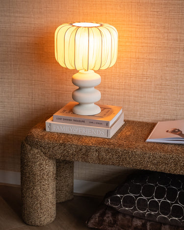 Table Lamp Soroca Satin Look - Things I Like Things I Love