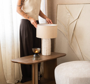 Table Lamp Stan Beige - Things I Like Things I Love