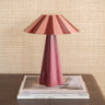 Table Lamp Striped Pink - Things I Like Things I Love