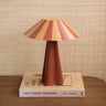 Table Lamp Striped Red - Things I Like Things I Love