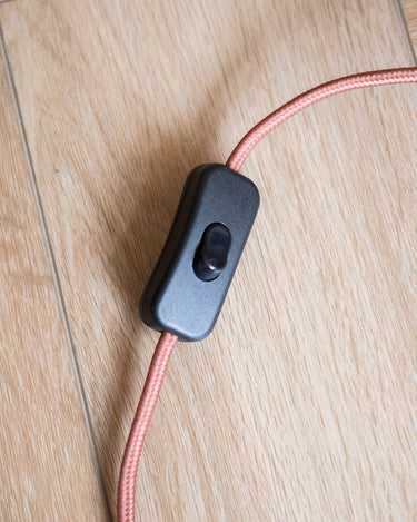 Table Lamp Striped Red - Things I Like Things I Love