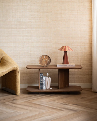 Table Lamp Striped Red - Things I Like Things I Love