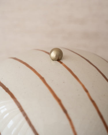 Tafellamp Livia Gestreept Beige - Things I Like Things I Love