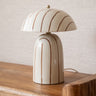 Tafellamp Livia Gestreept Beige - Things I Like Things I Love