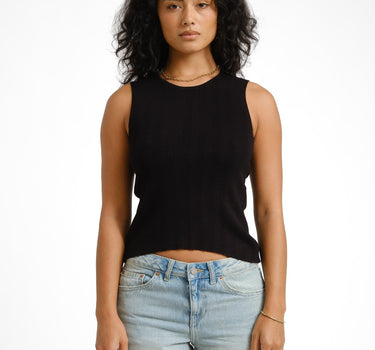 Talia Top Knit Black - Things I Like Things I Love