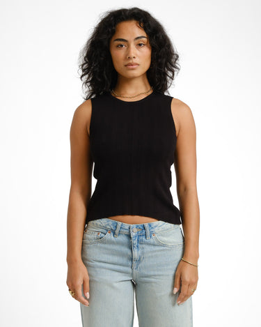 Talia Top Knit Black - Things I Like Things I Love