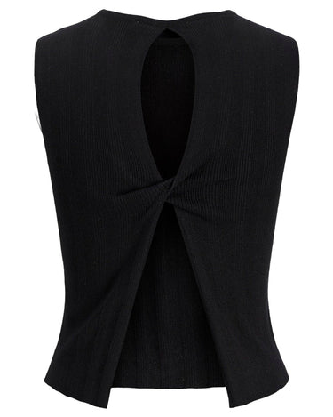 Talia Top Knit Black - Things I Like Things I Love