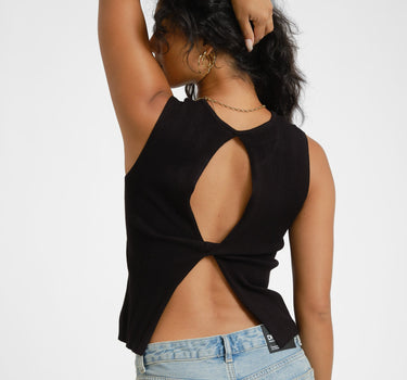 Talia Top Knit Black - Things I Like Things I Love