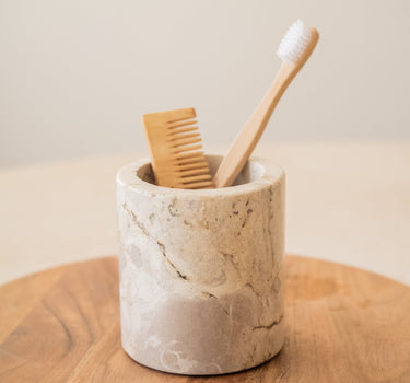 Tandenborstelhouder Soof Marmer - Things I Like Things I Love
