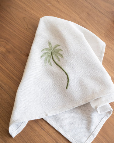 Tea Towel / Napkin Palm Tree - Things I Like Things I Love