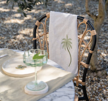 Tea Towel / Napkin Palm Tree - Things I Like Things I Love