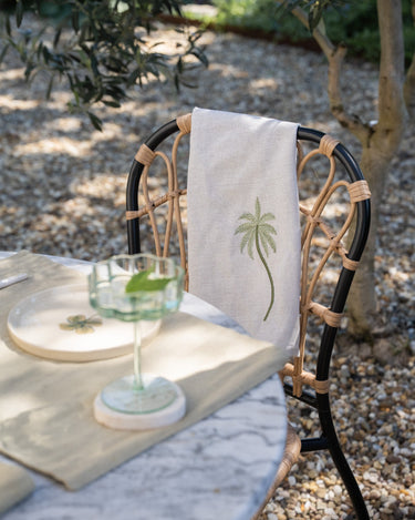 Tea Towel / Napkin Palm Tree - Things I Like Things I Love