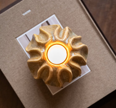 Tealight Holder Aiani Brown - Things I Like Things I Love