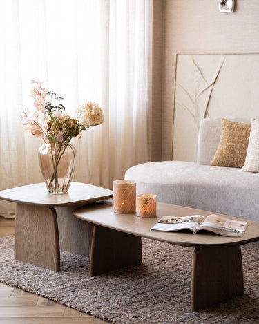 Tealight Holder Badaya Beige - Things I Like Things I Love