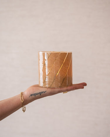 Tealight Holder Badaya Beige - Things I Like Things I Love