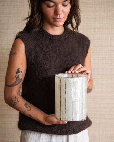 Tealight Holder Dinor Beige - Things I Like Things I Love