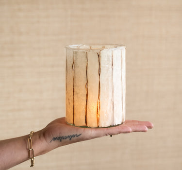 Tealight Holder Dinor Beige - Things I Like Things I Love