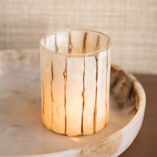 Tealight Holder Dinor Beige - Things I Like Things I Love