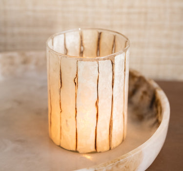 Tealight Holder Dinor Beige - Things I Like Things I Love