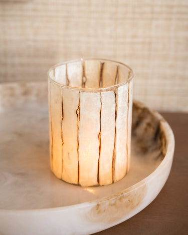 Tealight Holder Dinor Beige - Things I Like Things I Love