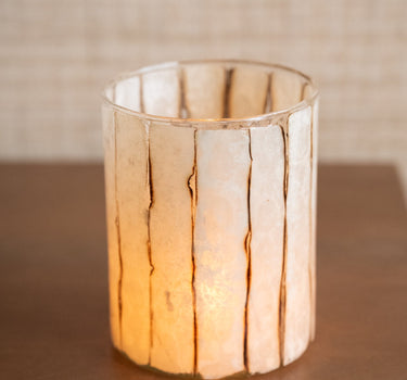 Tealight Holder Dinor Beige - Things I Like Things I Love
