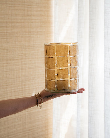 Tealight Holder Dinor Brown - Things I Like Things I Love