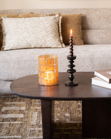 Tealight Holder Dinor Brown - Things I Like Things I Love