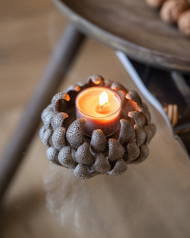 Tealight Holder Edessa Bronze - Things I Like Things I Love