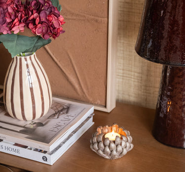 Tealight Holder Edessa Bronze - Things I Like Things I Love