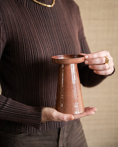 Tealight Holder Metal Amber - Things I Like Things I Love