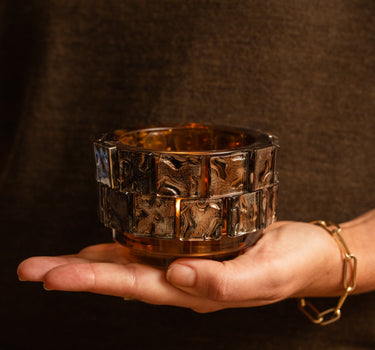 Tealight Holder Mosaic Glass - Things I Like Things I Love