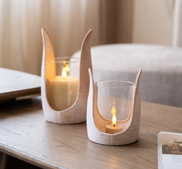 Tealight Holder Noor Glass - Things I Like Things I Love