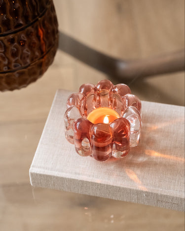 Tealight Holder Sara Glass - Things I Like Things I Love