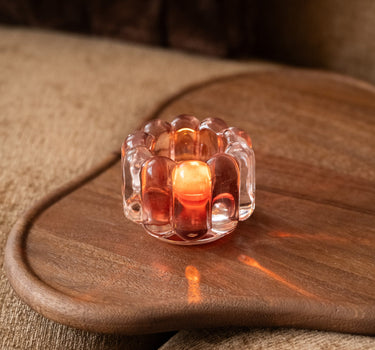 Tealight Holder Sara Glass - Things I Like Things I Love