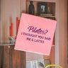 Tegeltje Pilates Roze - Things I Like Things I Love