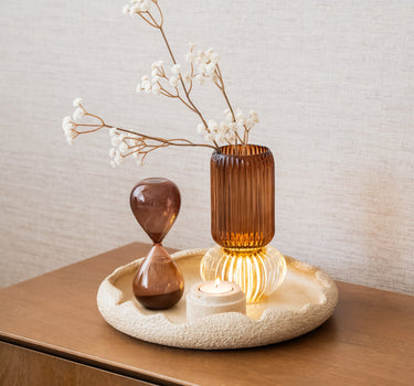 Theelichthouder / Vaas Led Glas - Things I Like Things I Love