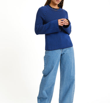 TILTIL Yella Cable Jumper Cobalt