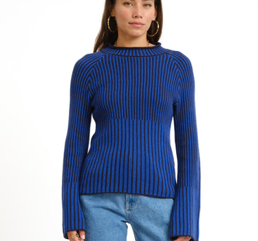 TILTIL Yella Cable Jumper Cobalt
