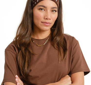 TILTIL All Over Studs Stirnband Braun