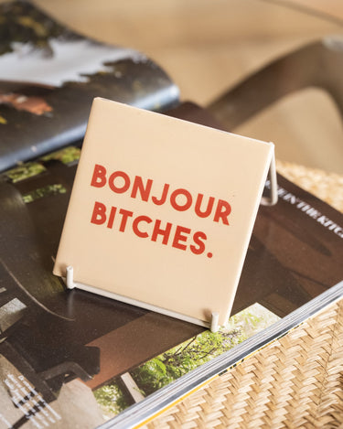 Tile Bonjour Bitches - Things I Like Things I Love