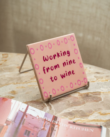 Tile Working From Nine To Wine - Things I Like Things I Love