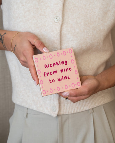 Tile Working From Nine To Wine - Things I Like Things I Love