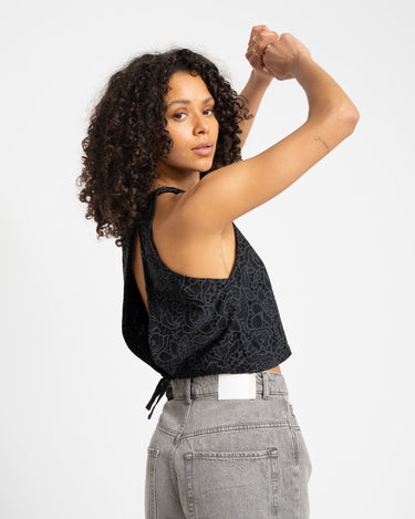 TILTIL Ai - vi Crop Top Black Lace Black - Things I Like Things I Love