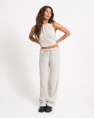 TILTIL Ai - vi Linen Top Beige - Things I Like Things I Love