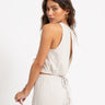TILTIL Ai - vi Linen Top Beige - Things I Like Things I Love