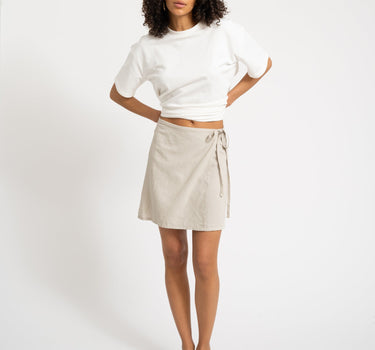 TILTIL Ai - vi Skirt Linen Beige - Things I Like Things I Love